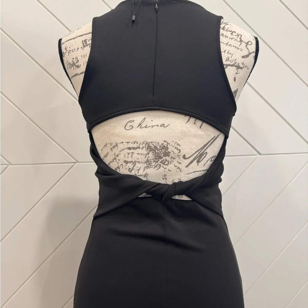 Zara Black Maxi Dress - Picture 4 of 8